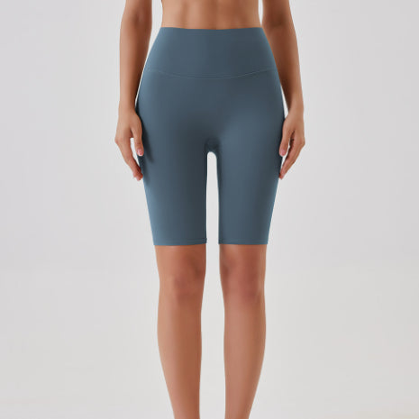 Breathable Double-sided Brushed Yoga Shorts - cas7m