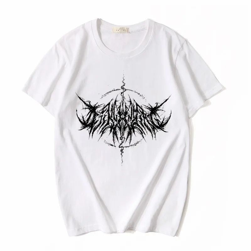 Printed Wings Street Style Cotton T-shirt Men - cas7m