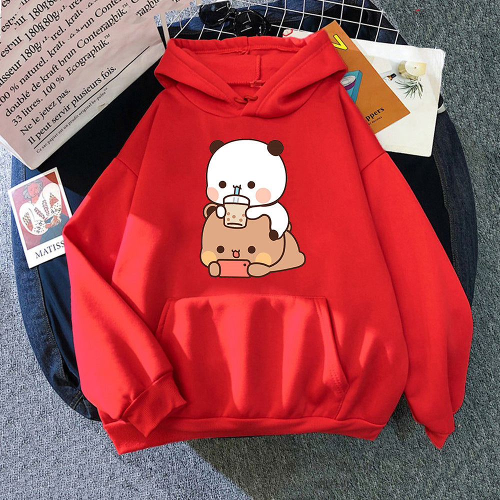 Bubu And Dudu Hoodies For Women Aesthetic Graphic Fun Kawaii - cas7m