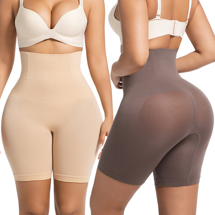 Women's Plus-size Tummy-control Pants, Waist-cinching And Butt-lifting Shaping Pants For Postpartum Use - cas7m