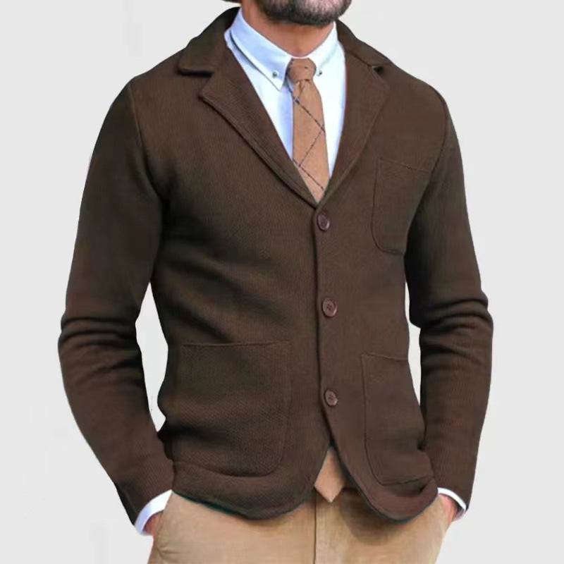 Slim-fitting English Style Casual Formal Wear Suit - cas7m