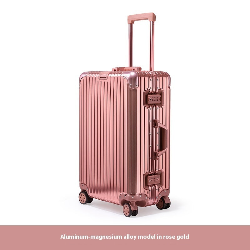 Alloy Trolley Case Luggage Business Travel Luggage - cas7m