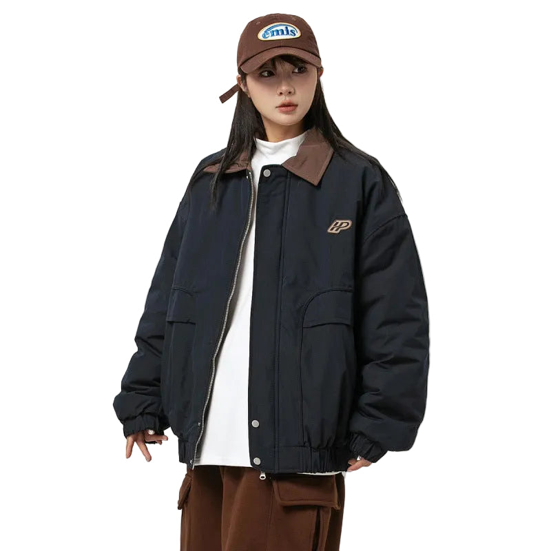 American Retro Lapels Jacket For Men And Women - cas7m
