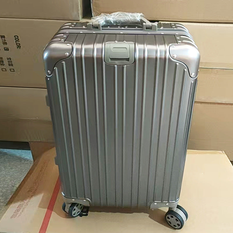 Alloy Trolley Case Luggage Business Travel Luggage - cas7m