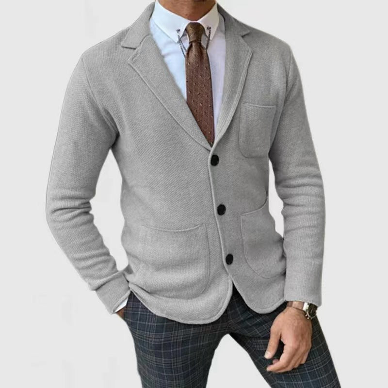 Slim-fitting English Style Casual Formal Wear Suit - cas7m