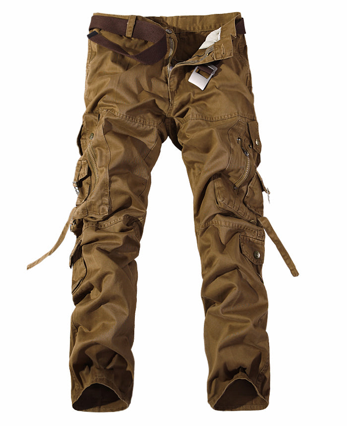Men's Multi-pocket Cargo Pants Washed Hot Sale Cargo Pants - cas7m