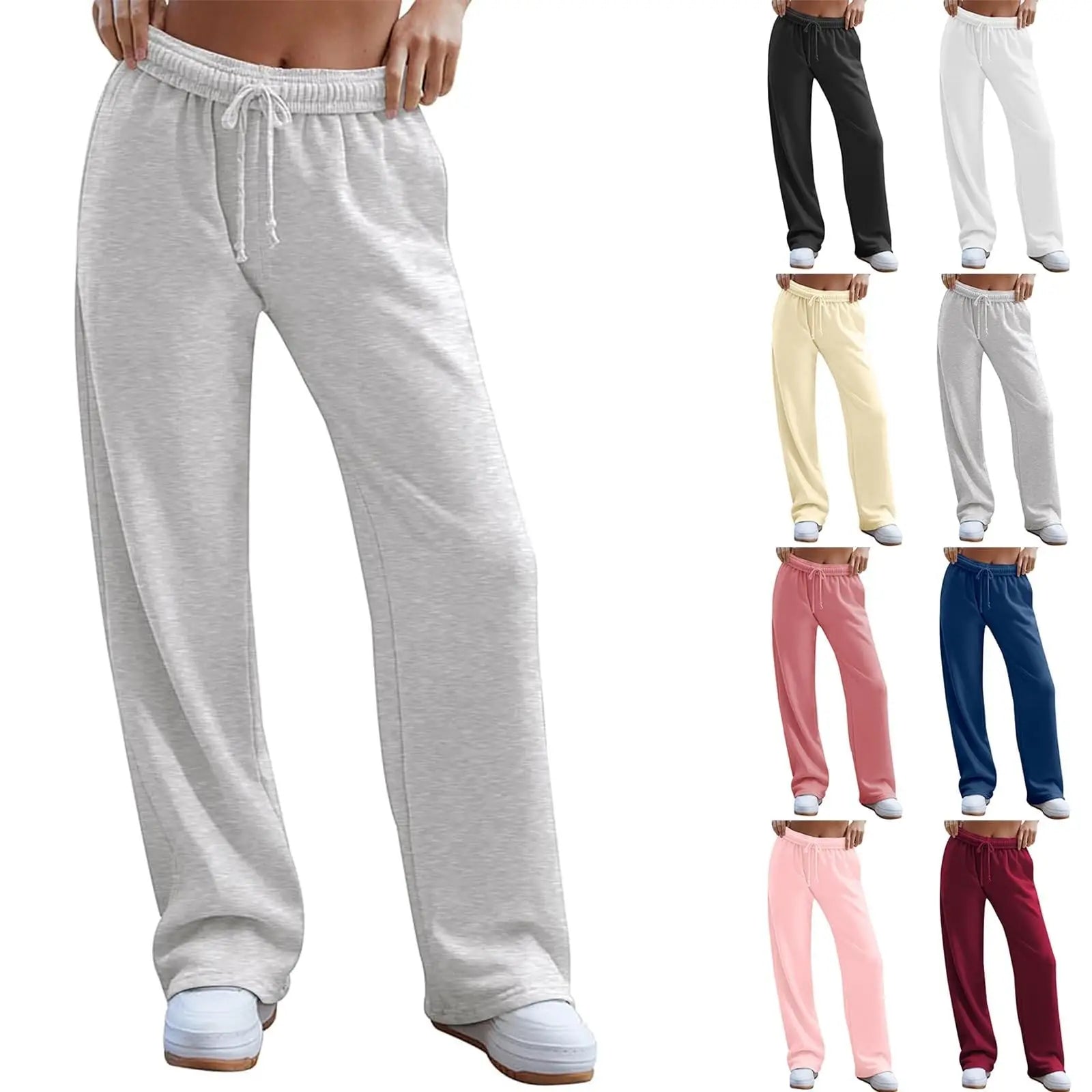 Elegant Wide-Leg Comfort Trousers for Women