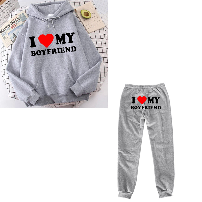 I Love My Boyfriend Girlfriend Hoodie - cas7m