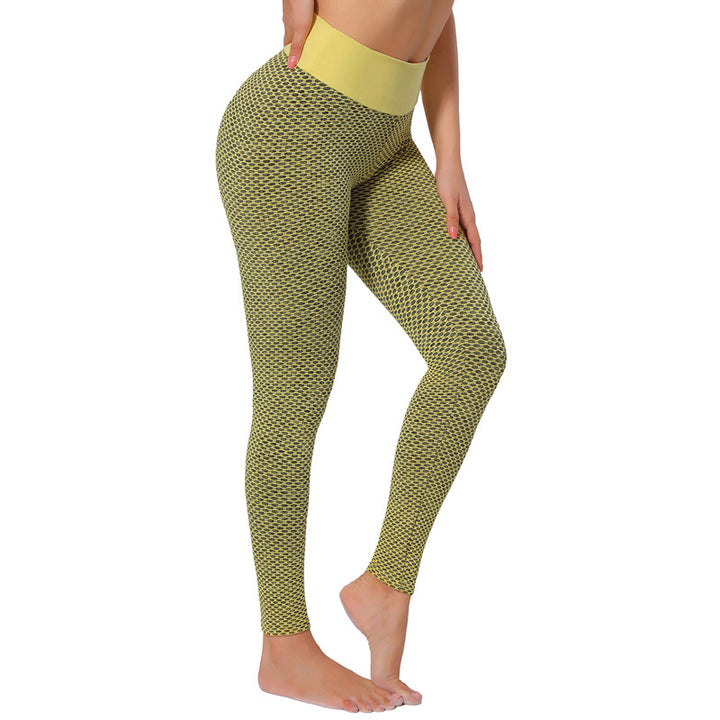 Women's Hip Lifting Waist Sports Yoga Pants - cas7m