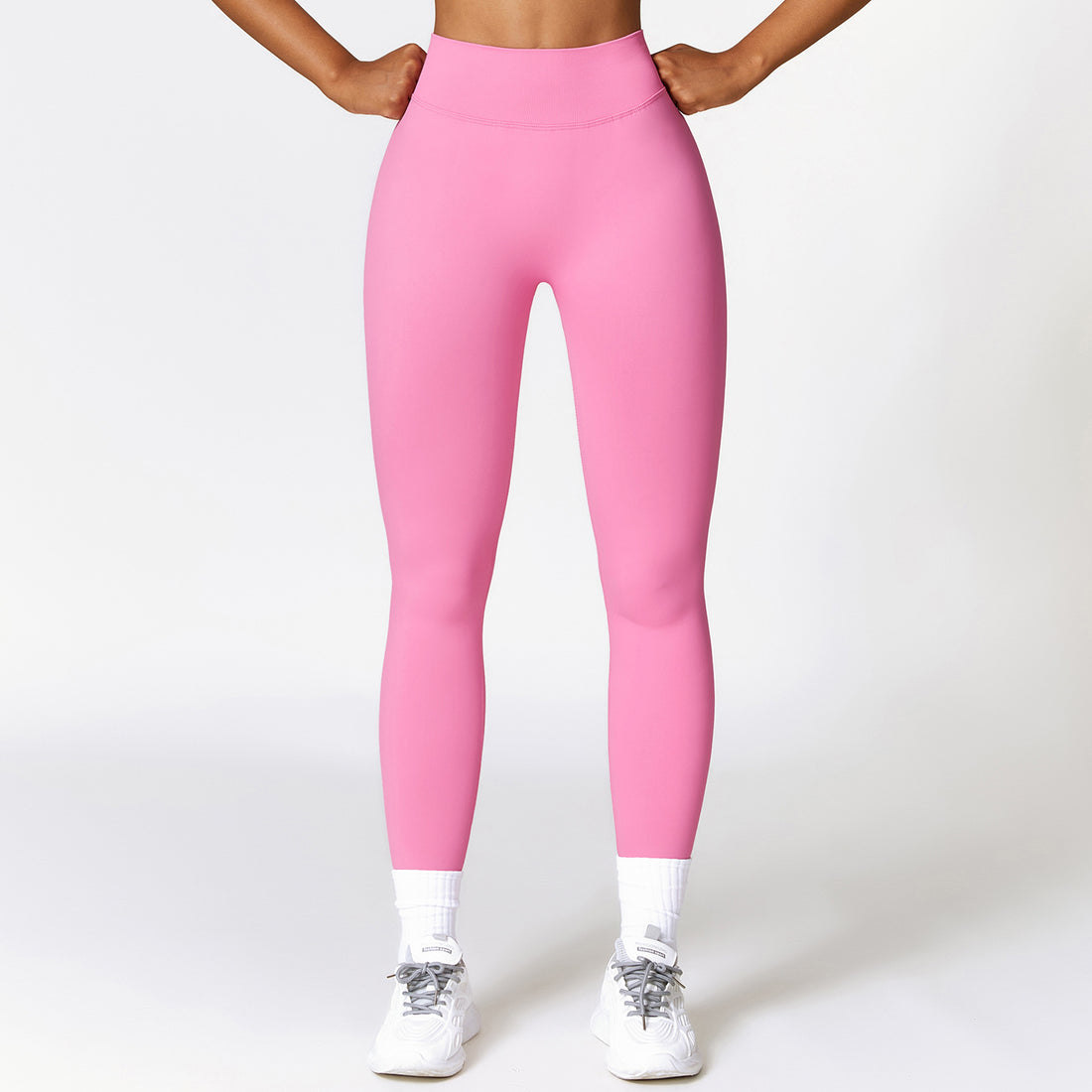 Women's Stretch Slim Fitted Waist Sports Pants - cas7m