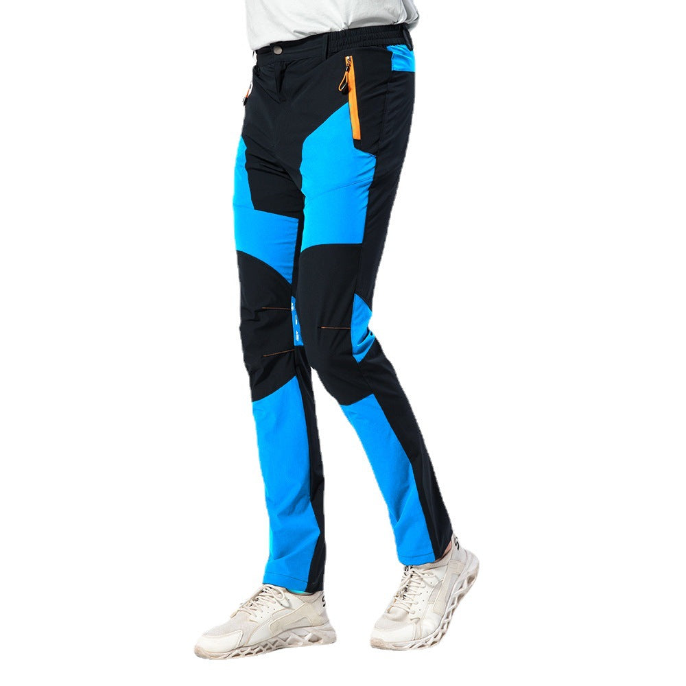 Outdoor Quick-dry Pants Elastic Cycling Pants Waterproof Charge - cas7m