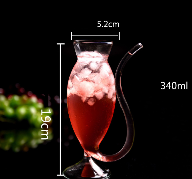 Cocktail Glass Set - Glass Drinkware for Cocktails - cas7m