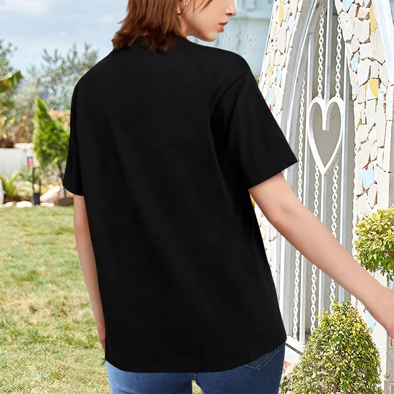 To God Be The Glory Gold Print Women Men T-Shirt, Summer Casual Round Neck Short Sleeve Top - cas7m
