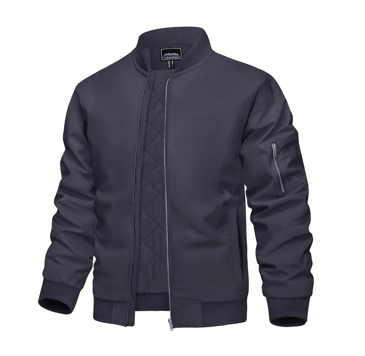 KEFITEVD Men's Winter Warm Bomber Jacket