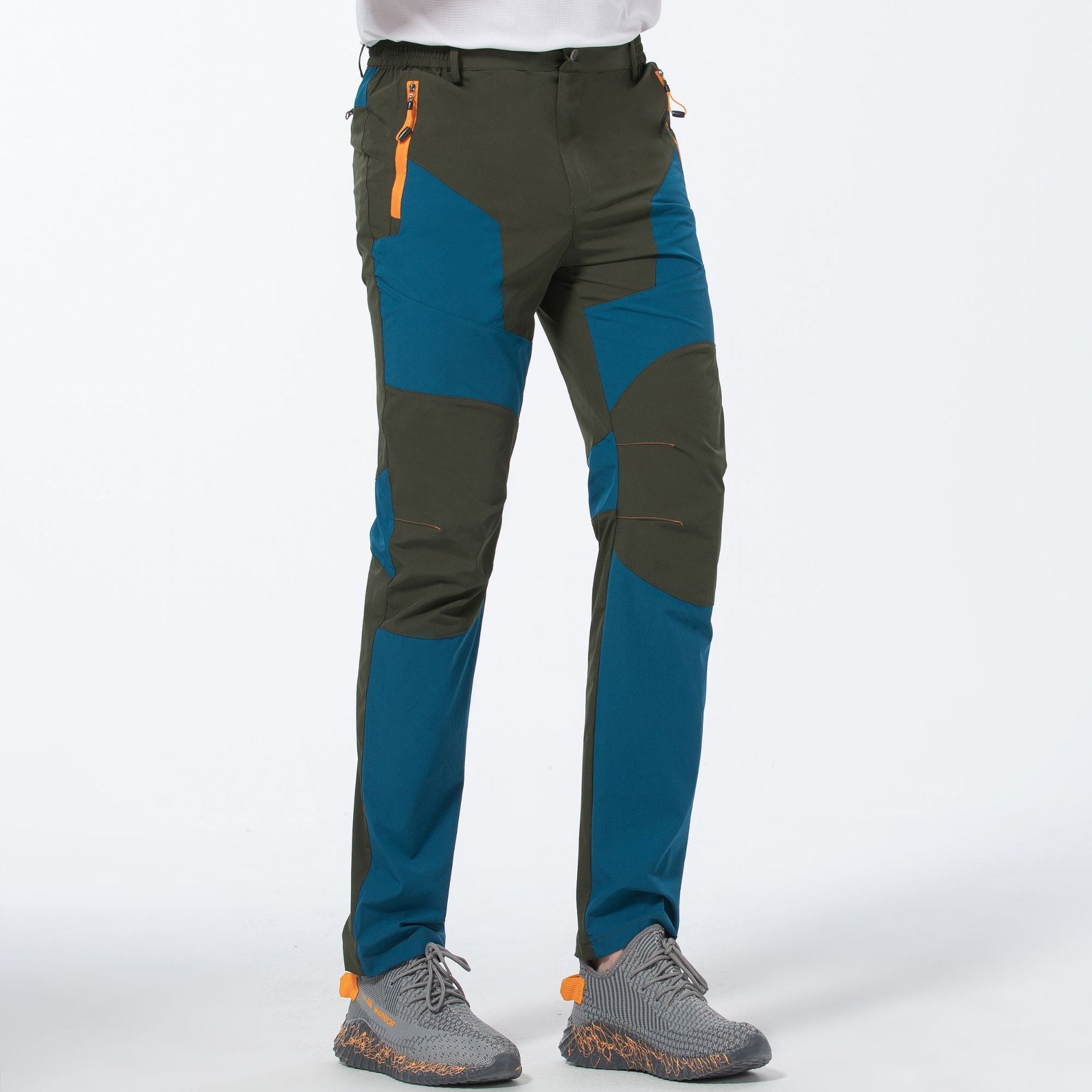 Outdoor Quick-dry Pants Elastic Cycling Pants Waterproof Charge - cas7m