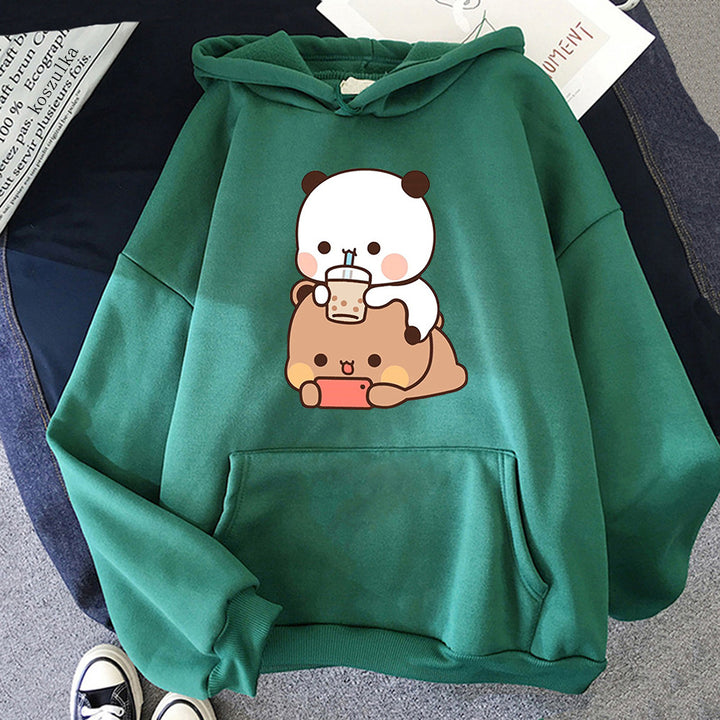 Bubu And Dudu Hoodies For Women Aesthetic Graphic Fun Kawaii - cas7m