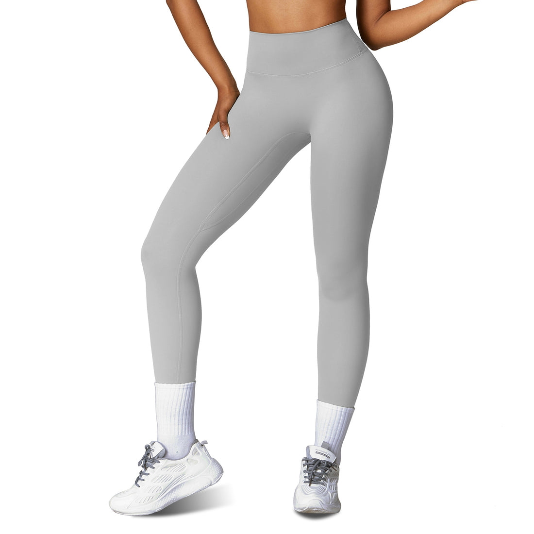 Sturdy High-Waist Yoga Leggings - Tummy Control & Comfort - cas7m