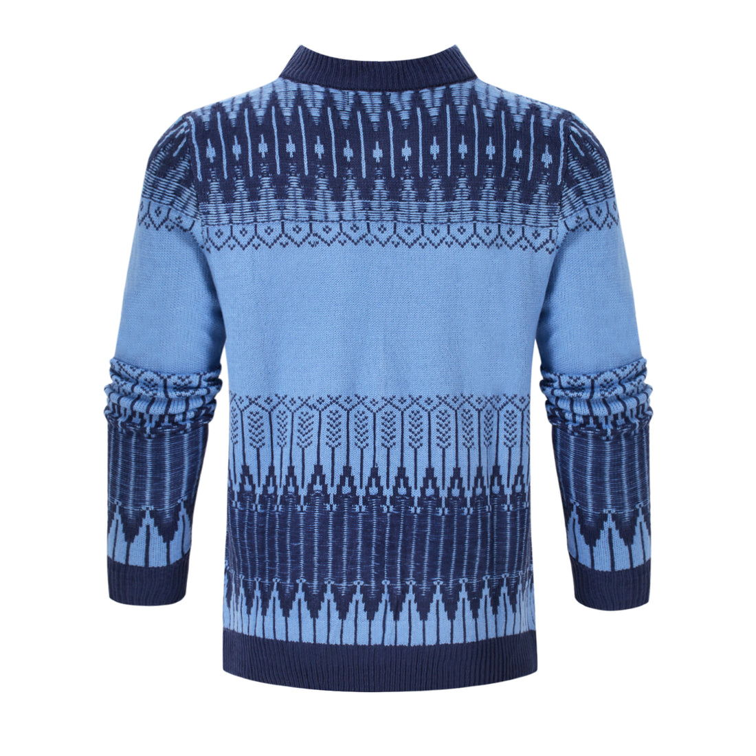 Men's Knitted Sweater Fashion Long-sleeved Pullover Tops Fall And Winter Clothing - cas7m