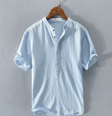 Loose Fashion Japanese Style Retro T-shirt Men - cas7m