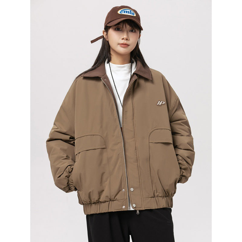 American Retro Lapels Jacket For Men And Women - cas7m