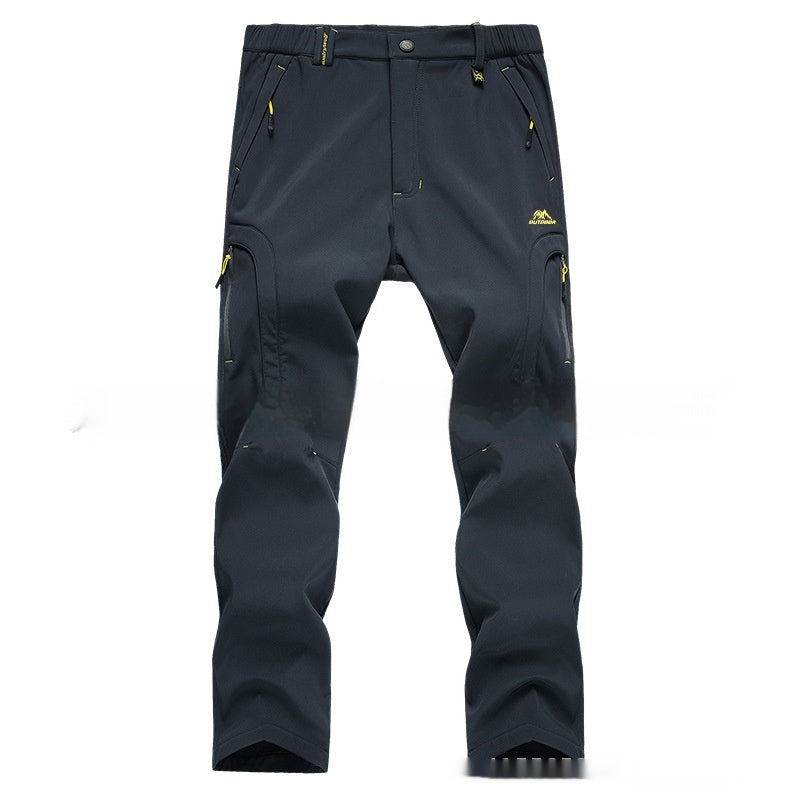 Women's Waterproof Warm And Loose Climbing Pants - cas7m