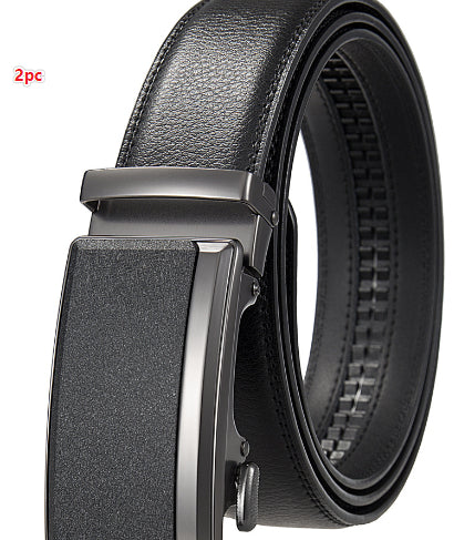 Men's Business Leather Split Leather Belt - cas7m